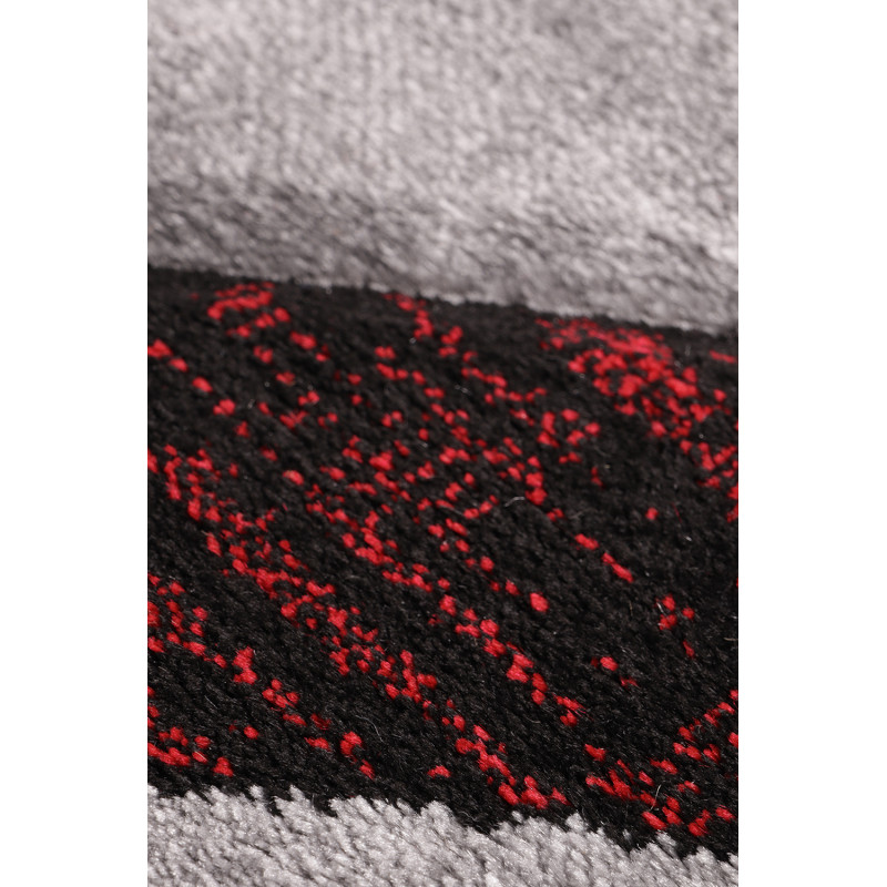 Dywan Cosmic Carving 5103 GREY/RED 200x290cm