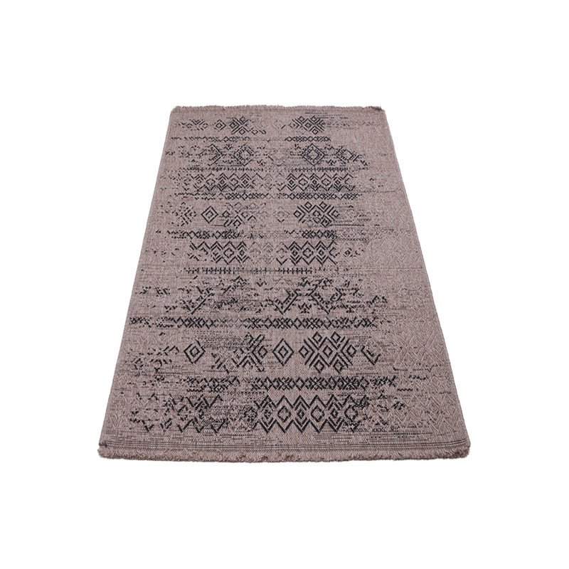Dywan Indiana 08524A JUTE / BLACK 80x150cm