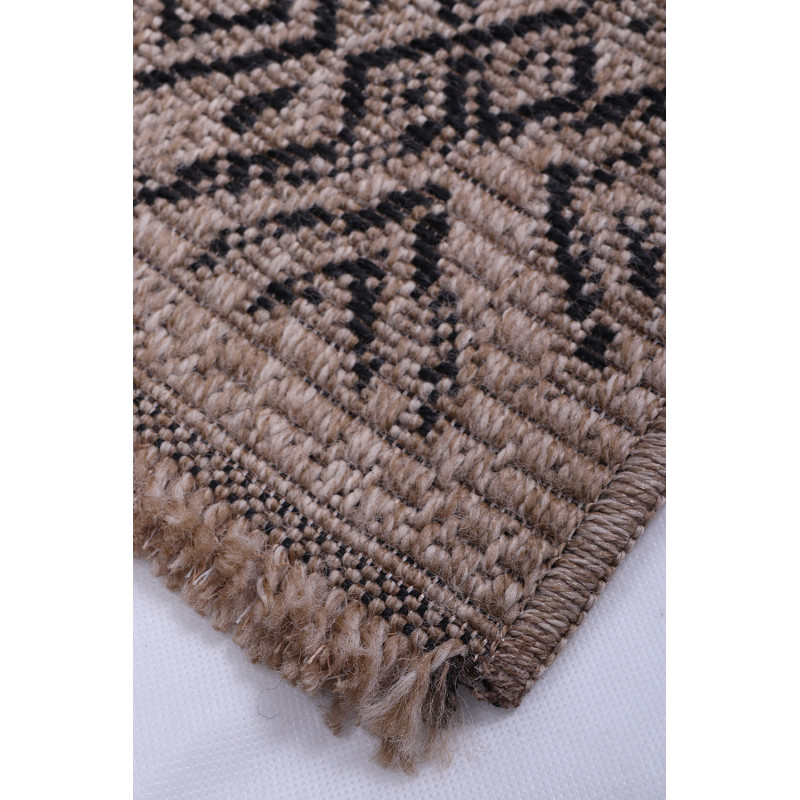 Dywan Indiana 08522B JUTE / BLACK 120x170cm