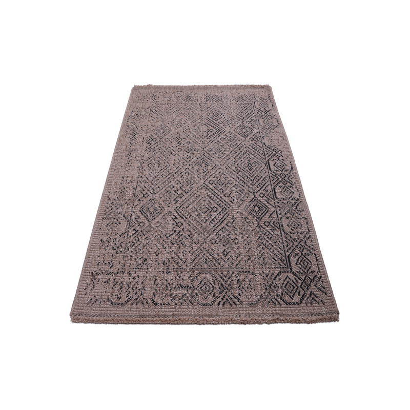 Dywan Indiana 08522B JUTE / BLACK 120x170cm