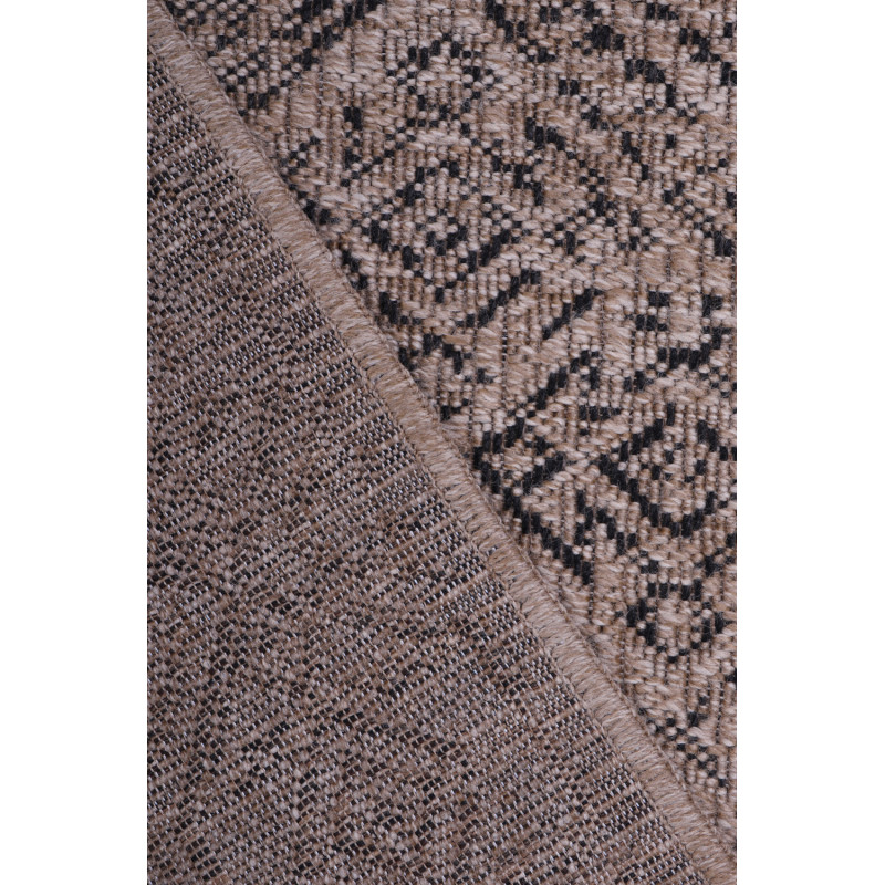 Dywan Indiana 08522B JUTE / BLACK 80x150cm