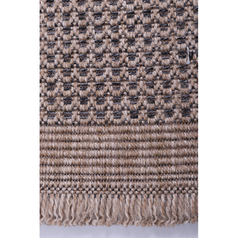 Dywan Indiana 08846A JUTE / ANTHRACITE 80x150cm Dywan Indiana 08846A JUTE / ANTHRACITE 80x150cm