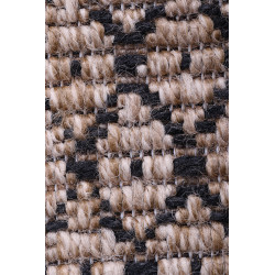 Dywan Indiana 08625A JUTE / BLACK 120x170cm