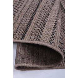 Dywan Indiana 08656A JUTE / BLACK 160x225cm