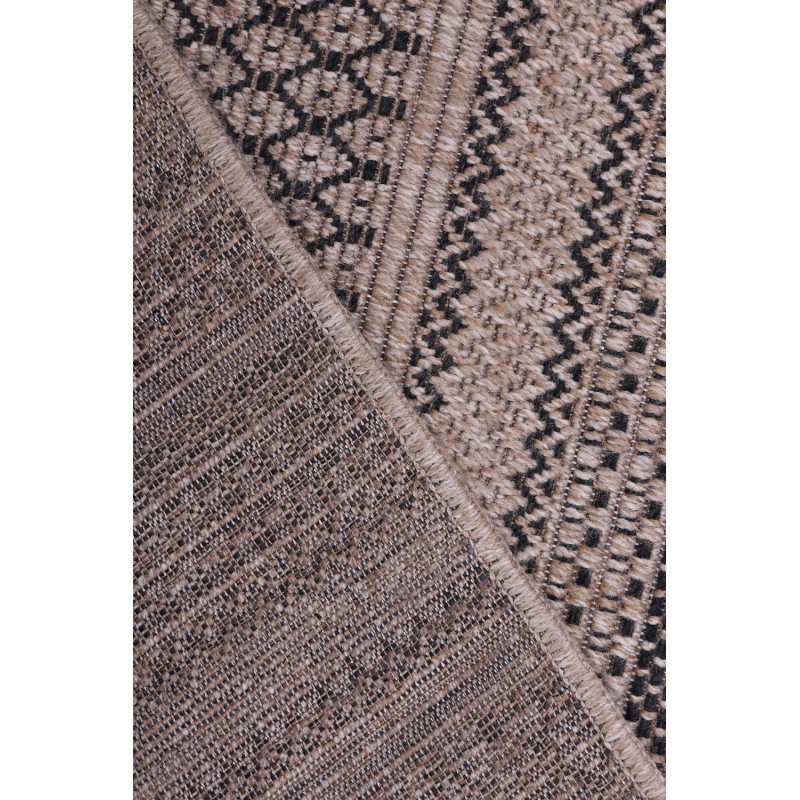 Dywan Indiana 08656A JUTE / BLACK 160x225cm