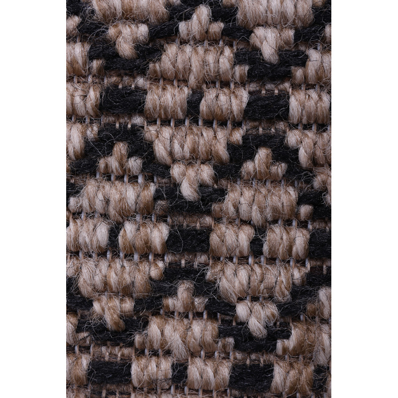 Dywan Indiana 08656A JUTE / BLACK 160x225cm