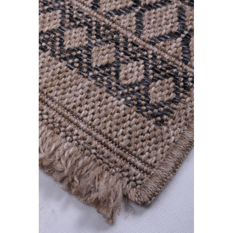Dywan Indiana 08729B JUTE / ANTHRACITE 80x150cm