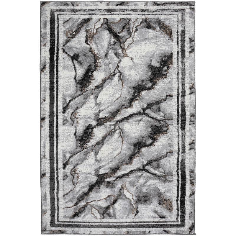 Dywan Merry MR 295 GREY BLACK 133x190cm Dywan Merry MR 295 GREY BLACK 133x190cm