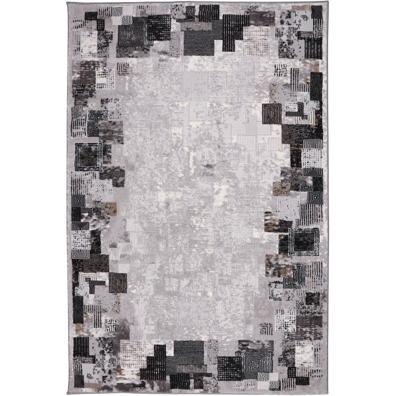 Dywan Merry MR 234 GREY BLACK 80x150cm