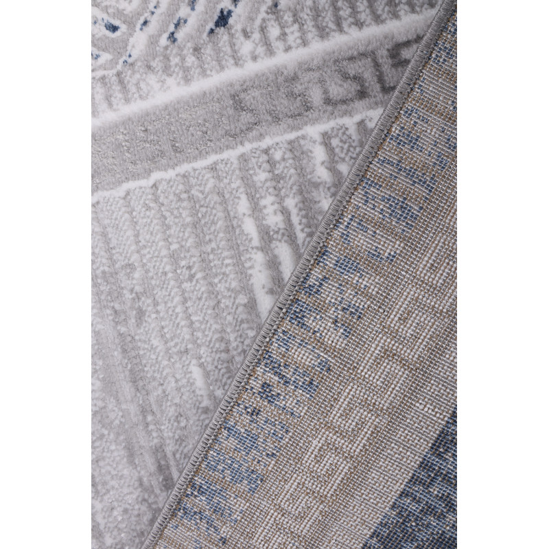 Dywan HOME 363 GREY/NAVY 133x190cm