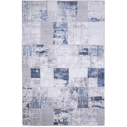 Dywan HOME 384 GREY/NAVY 133x190cm