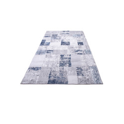 Dywan HOME 384 GREY/NAVY 133x190cm