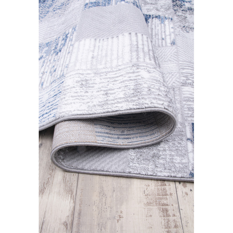 Dywan HOME 384 GREY/NAVY 133x190cm