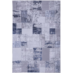 Dywan HOME 384 GREY/NAVY 160x230cm