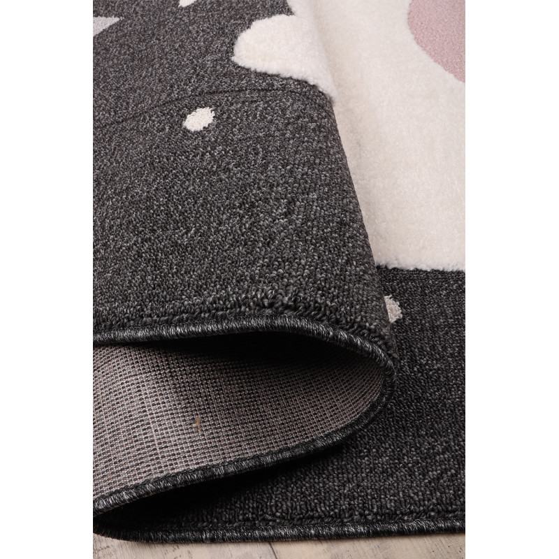 Dywan Skandi Kids A1098A ANTHRACITE/CREAM 125x170cm
