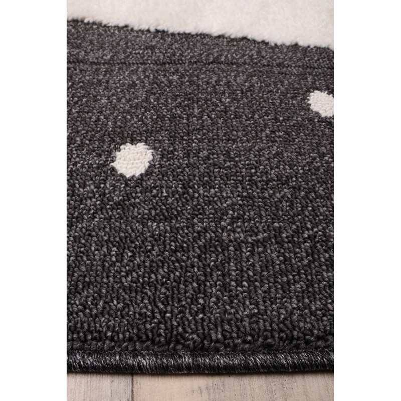 Dywan Skandi Kids A1098A ANTHRACITE/CREAM 125x170cm