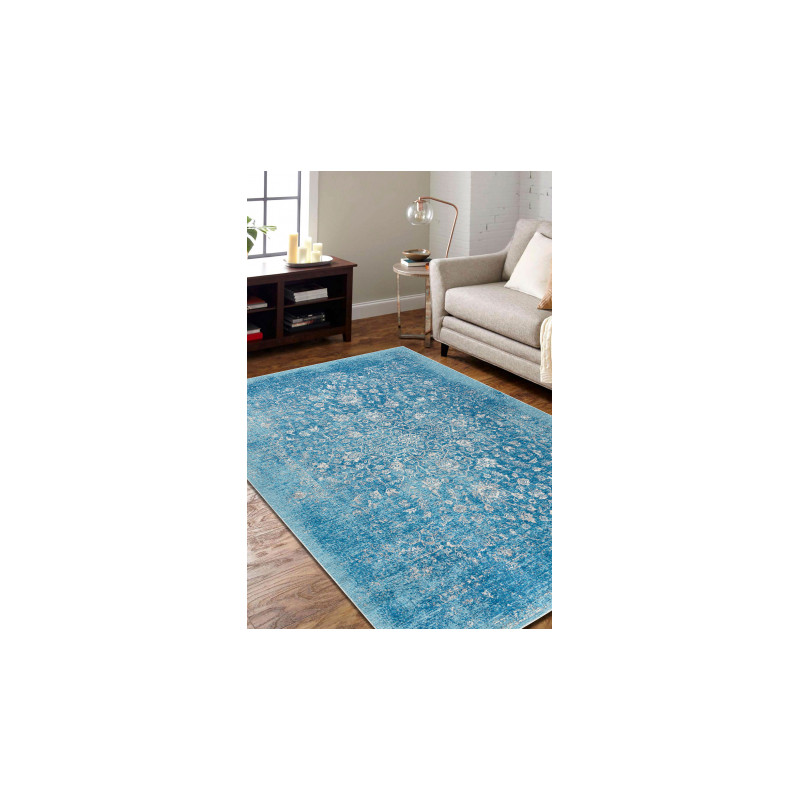 Dywan ANTIGUA 518 75 JS500 wełniany OSTA - Ornament płaskotkany niebieski 170x240cm Dywan ANTIGUA 518 75 JS500 wełniany OSTA - Ornament płaskotkany niebieski 170x240cm