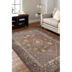 Dywan ANTIGUA 518 76 JF300 wełniany OSTA - Rozeta, ramka płaskotkany brązowy 170x240cm Dywan ANTIGUA 518 76 JF300 wełniany OSTA - Rozeta, ramka płaskotkany brązowy 170x240cm