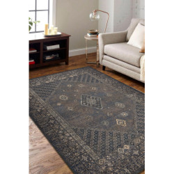 Dywan ANTIGUA 518 76 JG900 wełniany OSTA - Rozeta, ramka płaskotkany ciemny brąz 170x240cm Dywan ANTIGUA 518 76 JG900 wełniany OSTA - Rozeta, ramka płaskotkany ciemny brąz 170x240cm