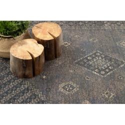 Dywan ANTIGUA 518 76 JG900 wełniany OSTA - Rozeta, ramka płaskotkany ciemny brąz 170x240cm Dywan ANTIGUA 518 76 JG900 wełniany OSTA - Rozeta, ramka płaskotkany ciemny brąz 170x240cm
