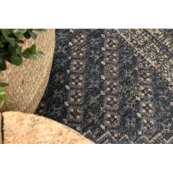 Dywan ANTIGUA 518 76 JG900 wełniany OSTA - Rozeta, ramka płaskotkany ciemny brąz 170x240cm Dywan ANTIGUA 518 76 JG900 wełniany OSTA - Rozeta, ramka płaskotkany ciemny brąz 170x240cm