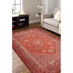 Dywan ANTIGUA 518 76 JT300 wełniany OSTA - Rozeta, ramka płaskotkany czerwony 170x240cm Dywan ANTIGUA 518 76 JT300 wełniany OSTA - Rozeta, ramka płaskotkany czerwony 170x240cm