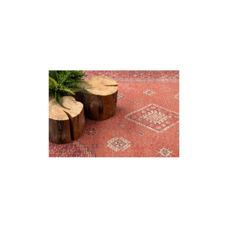 Dywan ANTIGUA 518 76 JT300 wełniany OSTA - Rozeta, ramka płaskotkany czerwony 170x240cm Dywan ANTIGUA 518 76 JT300 wełniany OSTA - Rozeta, ramka płaskotkany czerwony 170x240cm