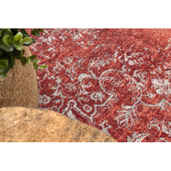 Dywan ANTIGUA 518 75 JR300 wełniany OSTA - Ornament płaskotkany czerwony 170x240cm