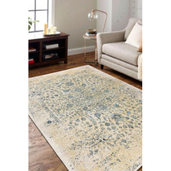Dywan ANTIGUA 518 75 XX030 wełniany OSTA - Ornament płaskotkany krem  170x240cm