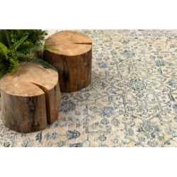 Dywan ANTIGUA 518 75 XX030 wełniany OSTA - Ornament płaskotkany krem  170x240cm
