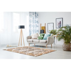Dywan AKRYL VALS 0W9994 H02 54 Ornament przecierany beż / kość słoniowa  160x230cm