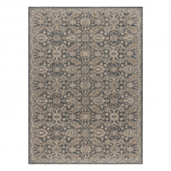 Dywan LEGEND 468 16 GB500 wełniany OSTA - Kwiaty, eskluzywny beż / szary 160x230cm