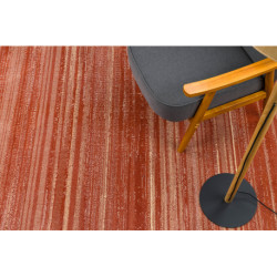 Dywan LEGEND 468 14 GB300 wełniany OSTA - Linie eskluzywny czerwony / beż 160x230cm