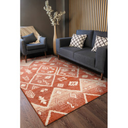 Dywan LEGEND 468 15 GB300 wełniany OSTA - Boho, eskluzywny czerwony / beż 160x230cm Dywan LEGEND 468 15 GB300 wełniany OSTA - Boho, eskluzywny czerwony / beż 160x230cm