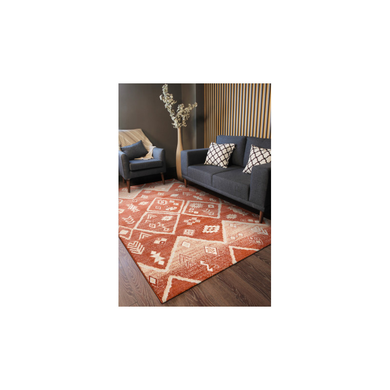 Dywan LEGEND 468 15 GB300 wełniany OSTA - Boho, eskluzywny czerwony / beż 160x230cm Dywan LEGEND 468 15 GB300 wełniany OSTA - Boho, eskluzywny czerwony / beż 160x230cm