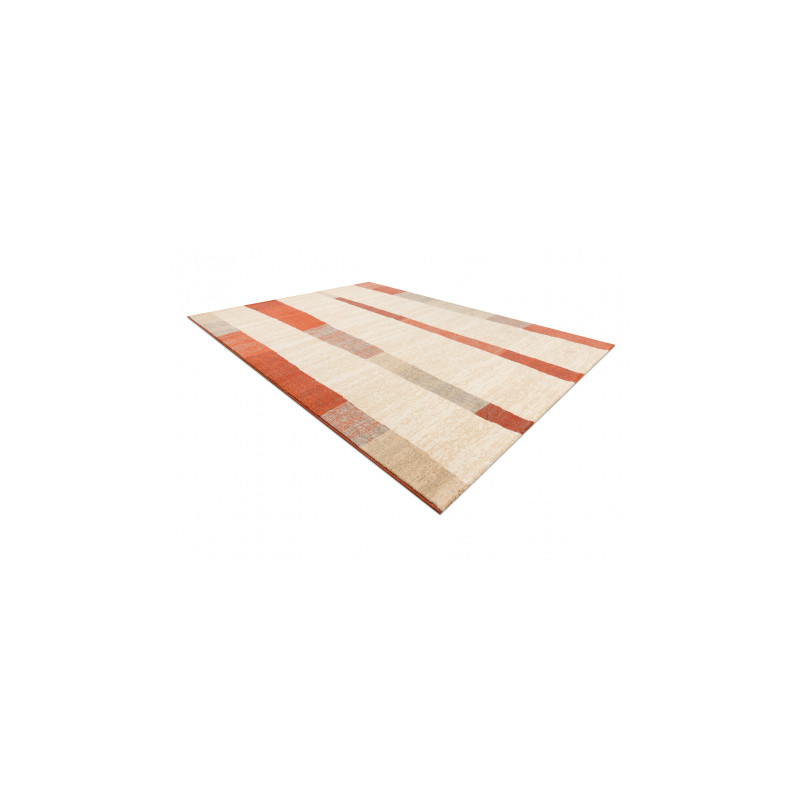 Dywan LEGEND 468 07 GB100 wełniany OSTA - Geometryczny, eskluzywny beż / czerwony 160x230cm Dywan LEGEND 468 07 GB100 wełniany OSTA - Geometryczny, eskluzywny beż / czerwony 160x230cm