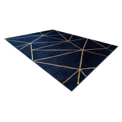 Dywan EMERALD ekskluzywny 1013 glamour, stylowy geometryczny granatowy / złoty 140x190cm Dywan EMERALD ekskluzywny 1013 glamour, stylowy geometryczny granatowy / złoty 140x190cm