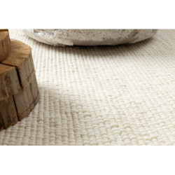 Dywan NEPAL 2100 natural, krem - wełniany, dwustronny, naturalny 120x170cm