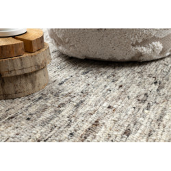 Dywan NEPAL 2100 natural, szary - wełniany, dwustronny, naturalny 250x300cm