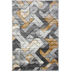 Dywan Cosmic Carving 5103 GREY/GOLD 80x150cm