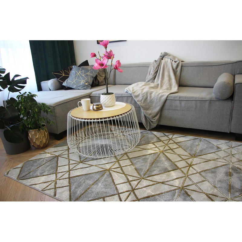 Dywan Diamond  K4492G GOLD/GOLD 200x290cm