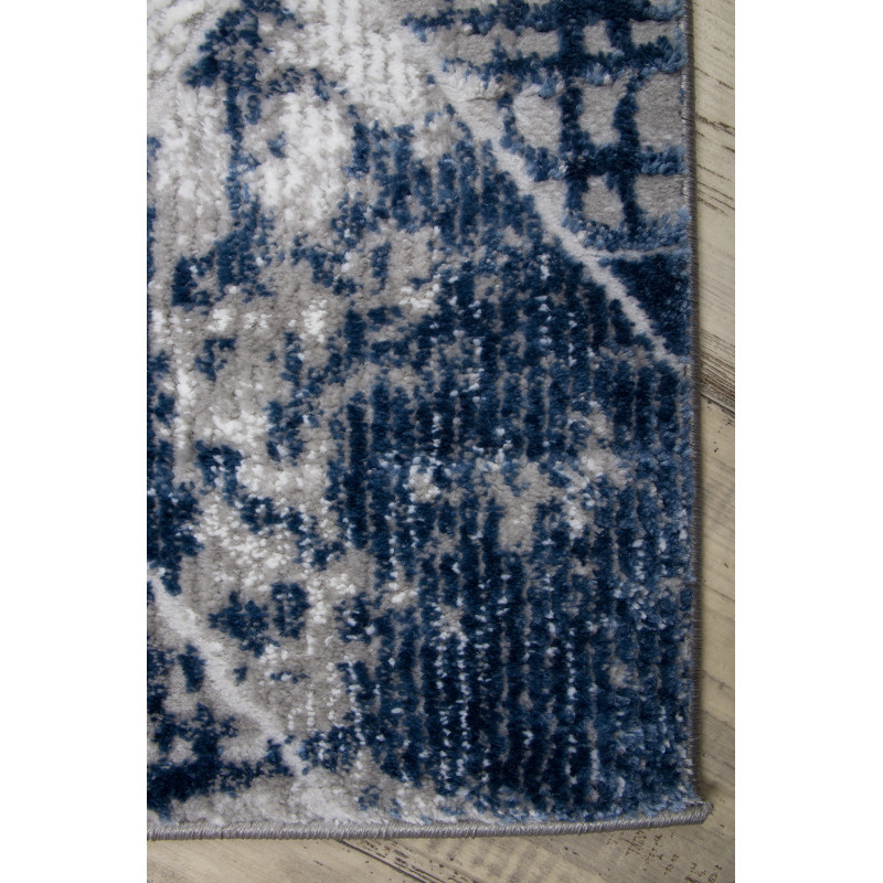 Dywan HOME 383 GREY/NAVY 80x150cm