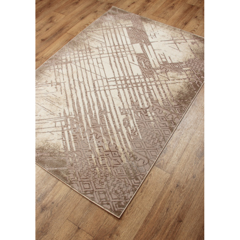 Dywan HOME W6124 CREAM/BROWN 80x150cm Dywan HOME W6124 CREAM/BROWN 80x150cm