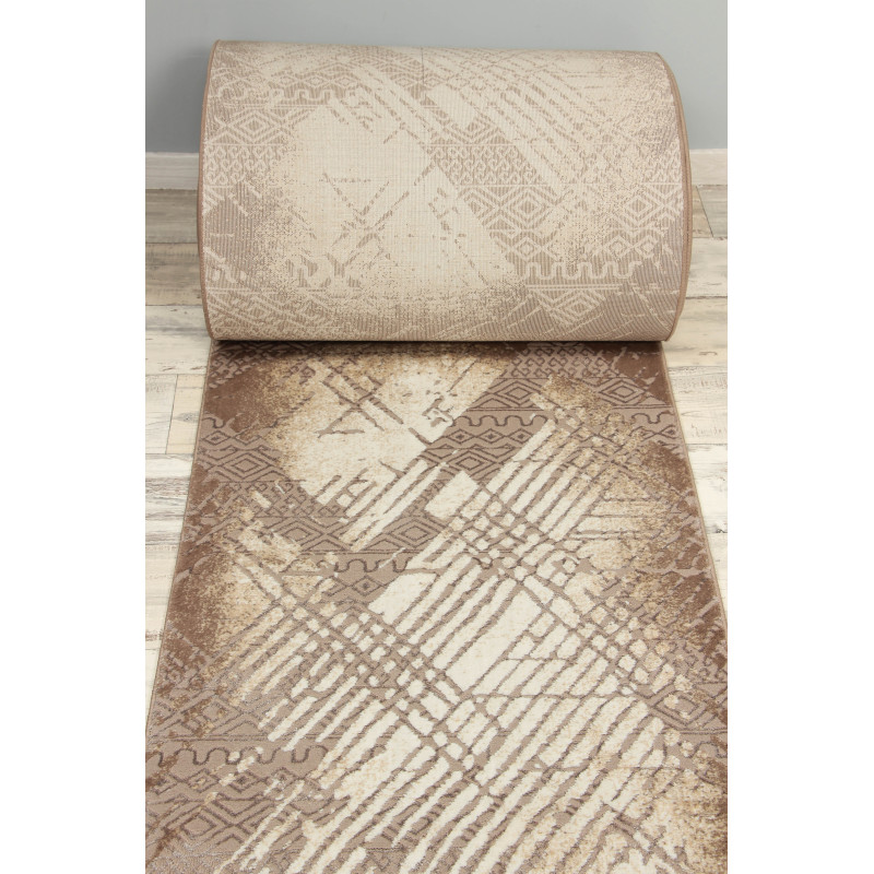 Dywan HOME W6124 CREAM/BROWN 80x150cm Dywan HOME W6124 CREAM/BROWN 80x150cm