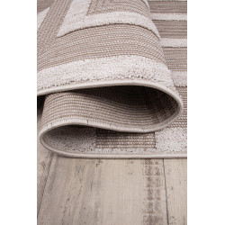 Dywan Benita 0F951A CREAM/D.BEIGE 133x190cm