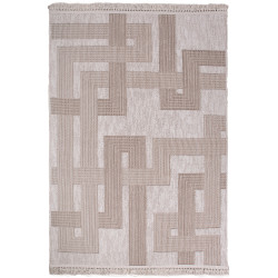 Dywan Benita 0F951A CREAM/D.BEIGE 60x100cm