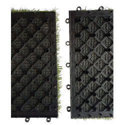 Sztuczna Trawa Płytka Podest Intens Verde 30x30 cm 10 szt Sztuczna Trawa Płytka Podest Intens Verde 30x30 cm 10 szt