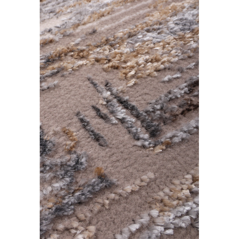 Dywan Safir 384 CREAM/D.BROWN 120x170cm