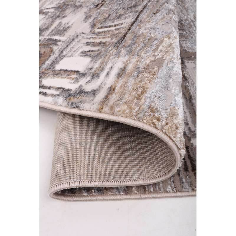 Dywan Safir 384 CREAM/D.BROWN 120x170cm