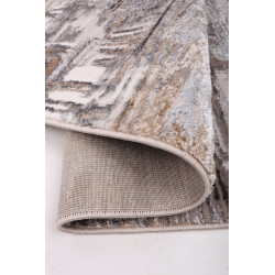 Dywan Safir 384 CREAM/D.BROWN 60x110cm